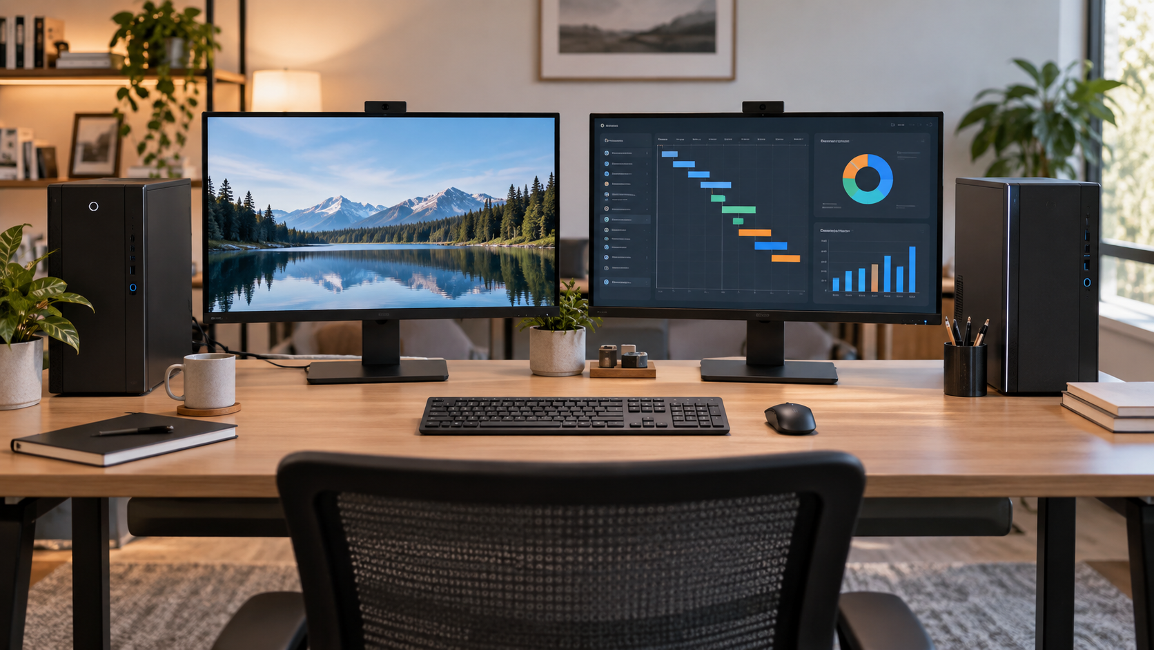 How to Share One Keyboard and Mouse Between Two Windows PCs With Software